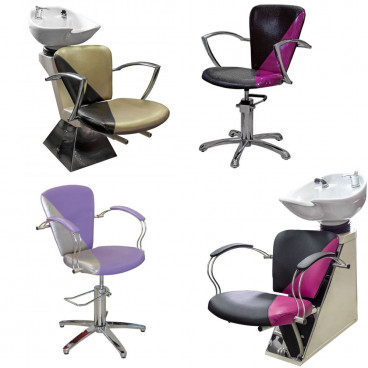 Мойка парикмахерская Найк с креслом Арлекино