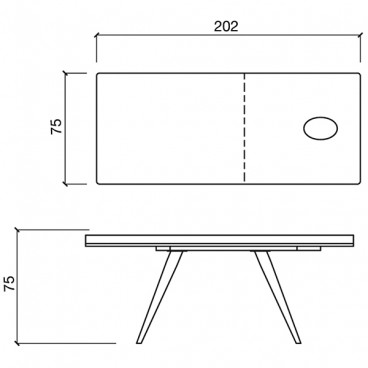 Кушетка массажная &quot;SQUARE SURF&quot;