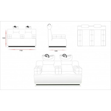 Парикмахерская мойка Anemone