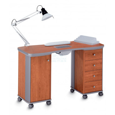 Стол маникюрный 2-ной с вытяжкой 217 LX