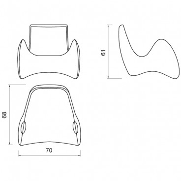 Кресло парикмахерское &quot;Flow Chair&quot;