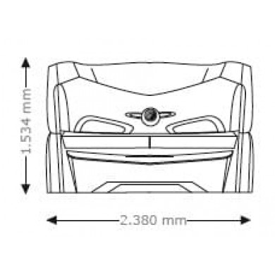 Горизонтальный коллариум MegaSun Mon Amie Deluxe I