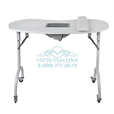 Стол маникюрный с вытяжкой Слим      