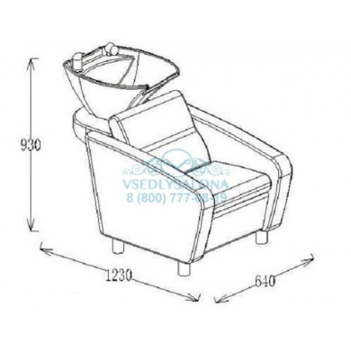 Мойка парикмахерская Стефани II