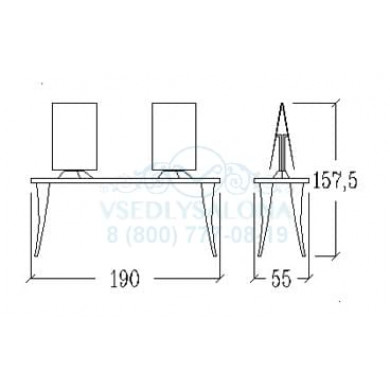 Двойное рабочее место мастера LULLABY ISLAND