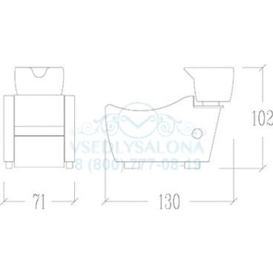 Мойка парикмахерская NIRVANA