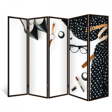 Ширма-перегородка &quot;Ночь&quot; 5 секций